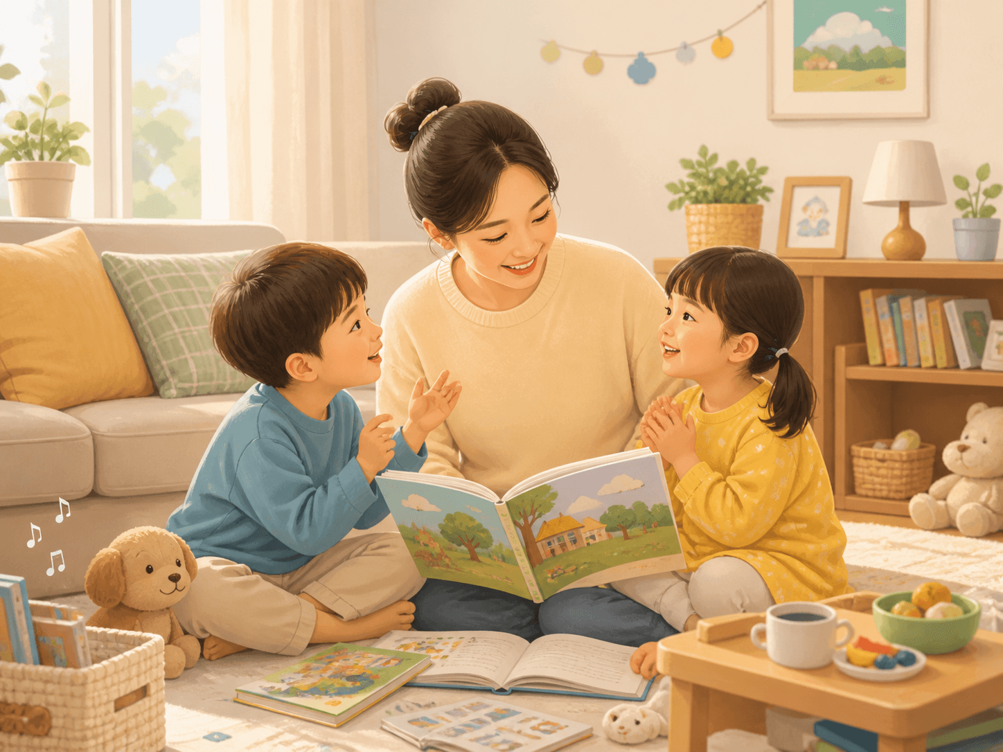 그림책과 노래와 놀이를 일상에 연결하는 엄마표 영어